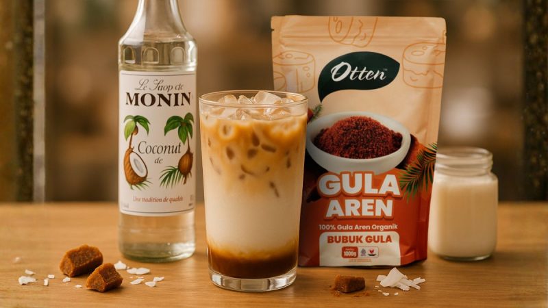 Coconut Aren Latte